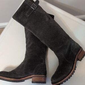 ASH (European Brand) Olive Green Suede Boots